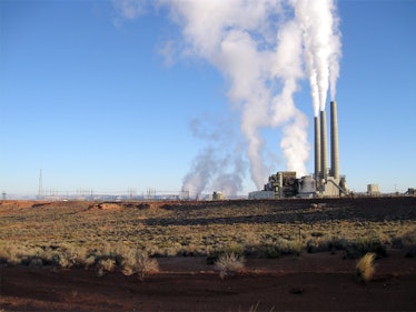 A coal-fired power plant located near Page, Arizona. 
