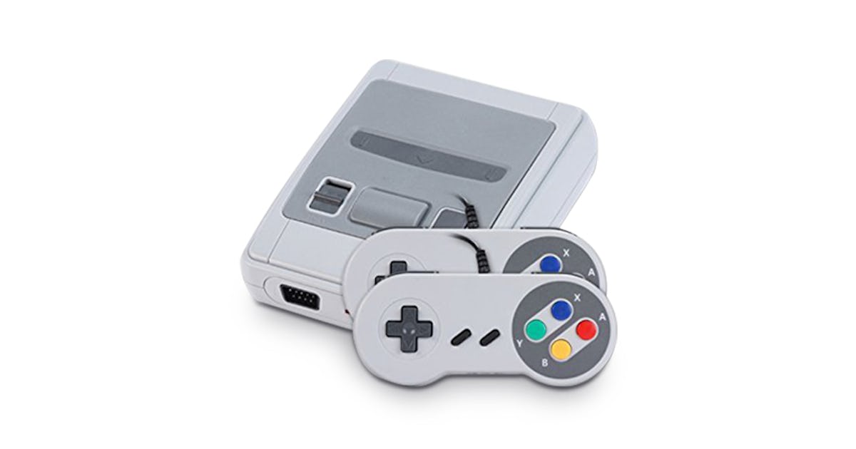 Nintendo shop throwback system