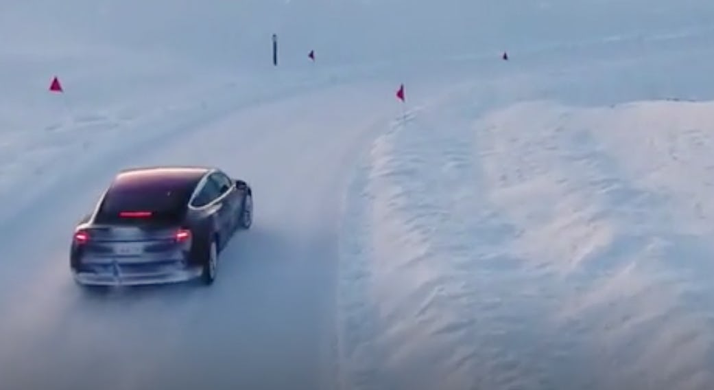 Snowy Tesla Model 3 Video Comes With Expected Price Tag News