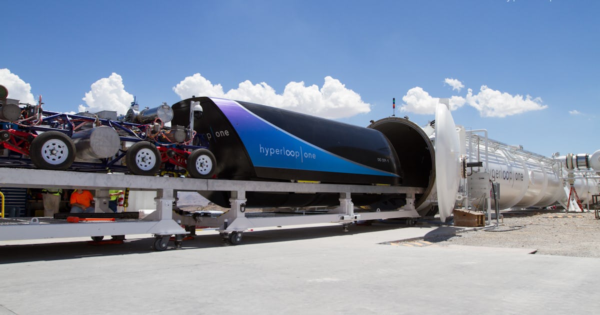 Virgin Hyperloop One Will Debut an App for Suggesting Hyperloop Routes