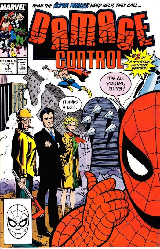 Damage Control Marvel Spider-Man Homecoming