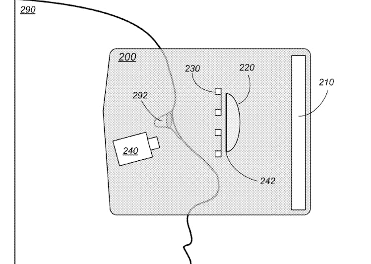 Apple's proposed system in action.