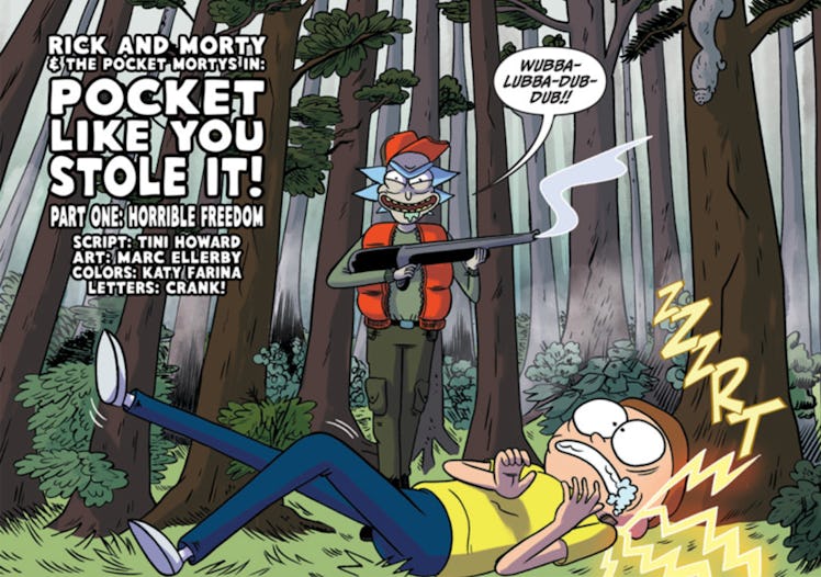 In 'Pocket Like You Stole It,' Ricks are the hunters and Mortys are the hunted.