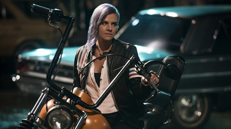 Eliza Coupe is Tiger in 'Future Man'.