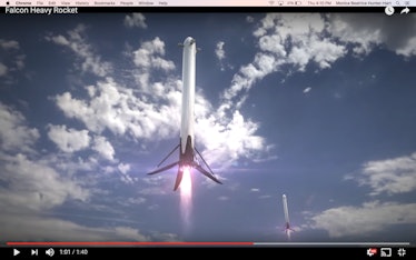 Falcon Heavy Rocket Elon Musk CEO SpaceX Launch Date