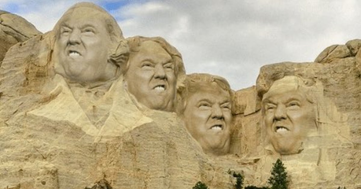 Twitter Gives Trump The Mount Rushmore Memes He Said He Didn T Want Twitter Gives Trump The Mount Rushmore Memes He Said He Didn T Want