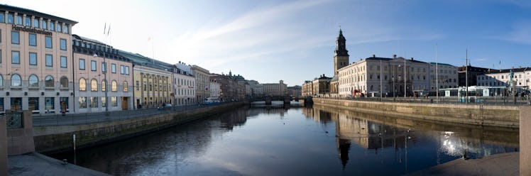 Center of Gothenburg panorama
