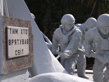 Chernobyl monument