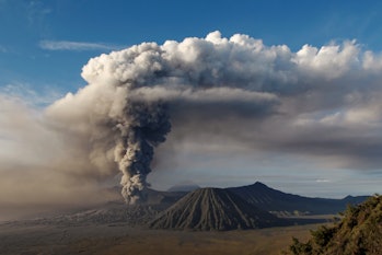 Bromo volcano Java island