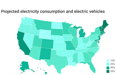 projected electricity consumption map