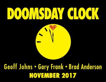 DC Doomsday Clock Superman Watchmen