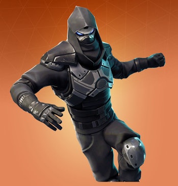 The 'Fortnite' Season 5 Road Trip Outfit Enforcer looks like a scary ninja.
