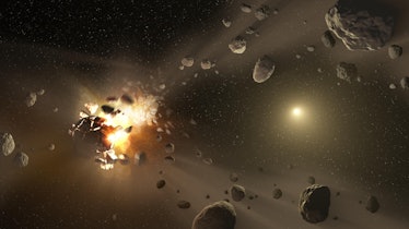 asteroid formation family