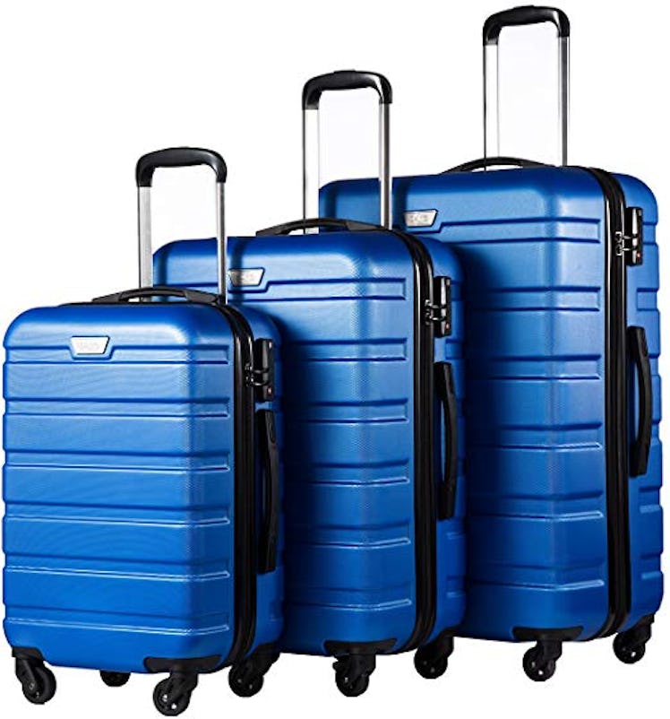 Coolife Luggage 3 Piece Set