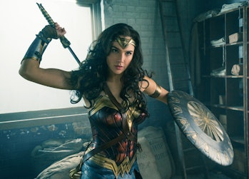 Gal Gadot as 'Wonder Woman'.