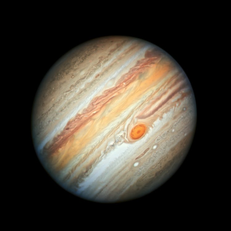 Jupiter planet in space