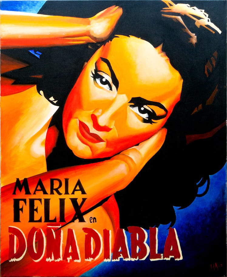 Promotional poster for 'Doña Diabla'