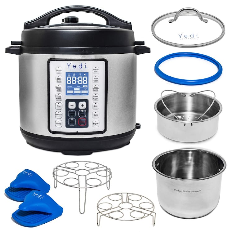 Yedi 9-in-1 Instant Programmable Pressure Cooker with Deluxe Accessory Kit