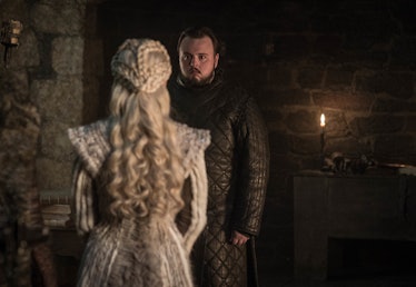 Sam (John Bradley) and Daenerys (Emilia Clarke) on 'Game of Thrones). 