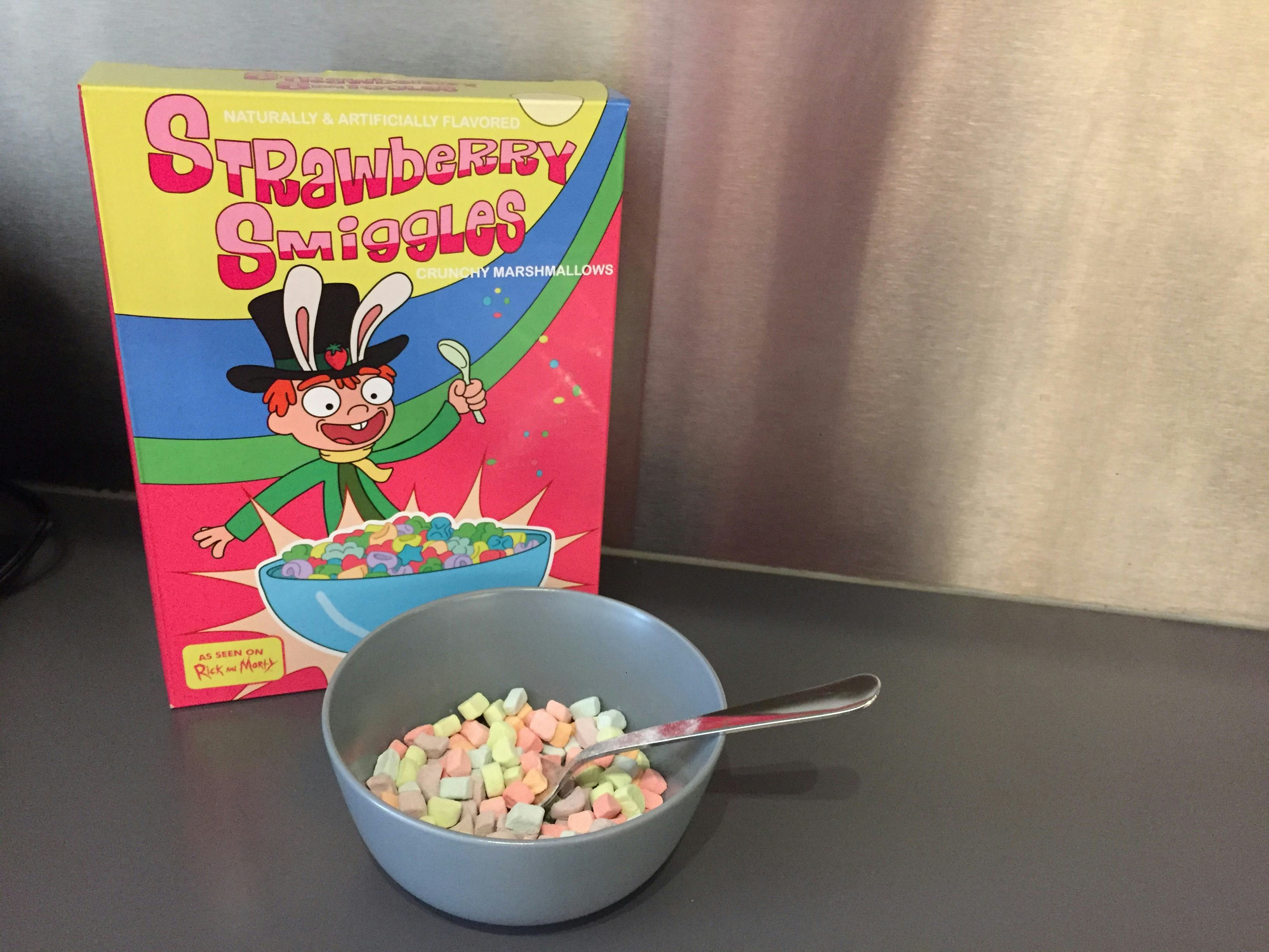 rick and morty chocolate covered strawberries