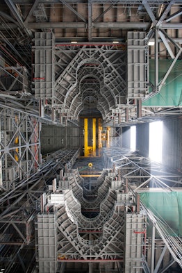 VAB view from the floor