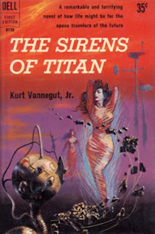 Original cover art for 'Sirens of Titan.'