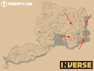 Red Dead 2' Fence Locations: Use This Map to All