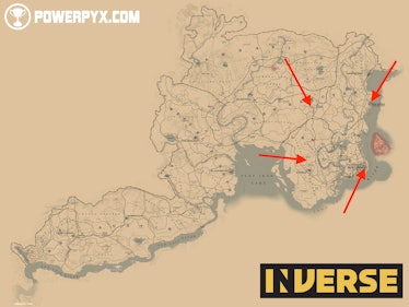 'Red Dead Redemption 2' fence locations.