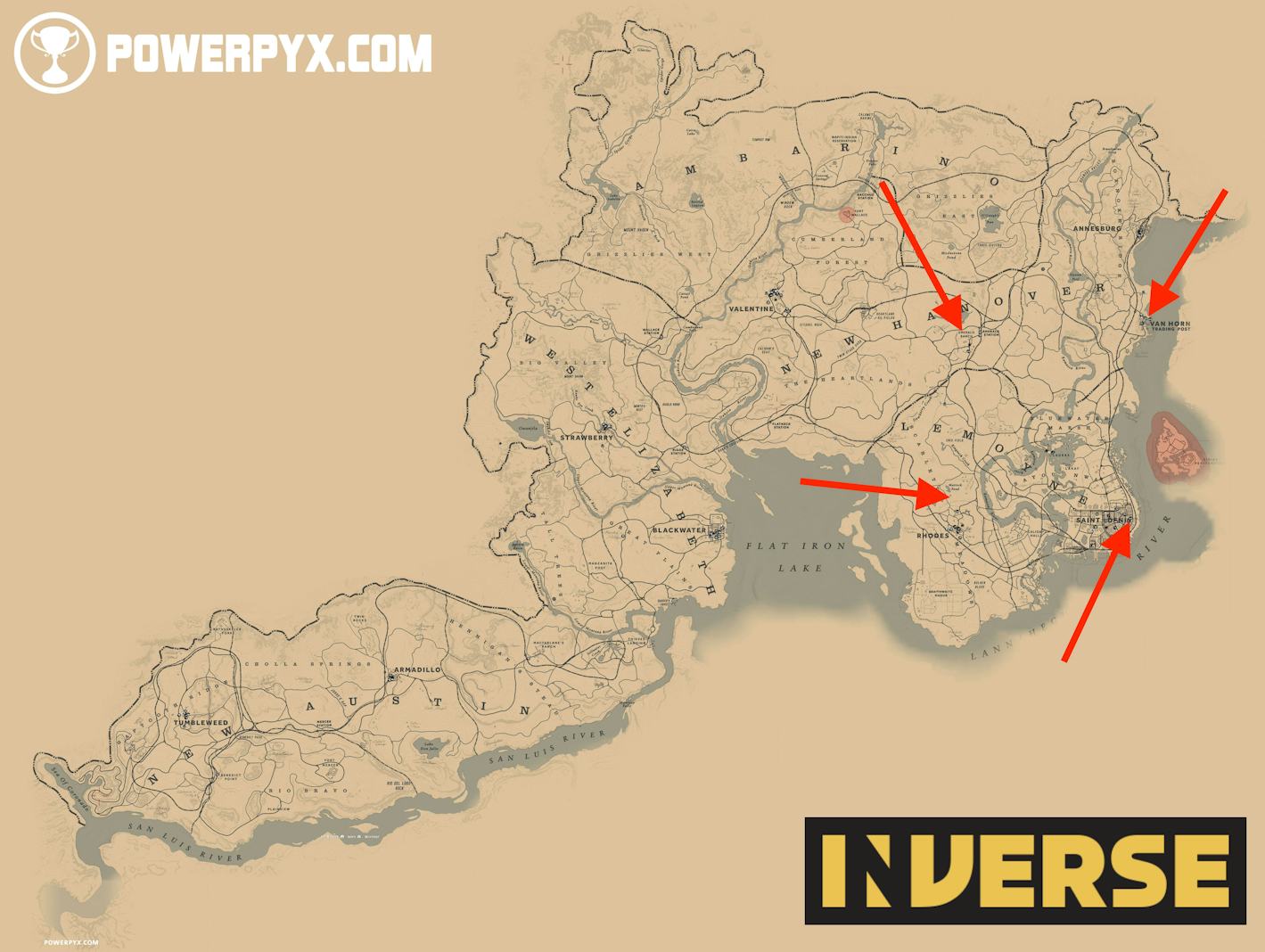 'Red Dead Redemption 2' Fence Locations Use This Map to Find Them All