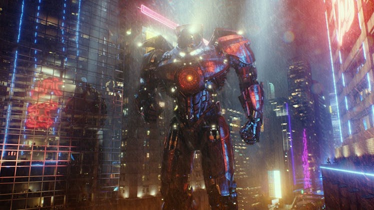 Lighting in the first 'Pacific Rim.'