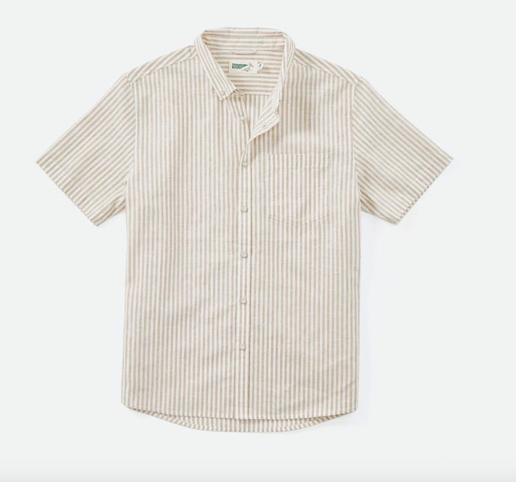 Wellen 
Cotton-Linen Short Sleeve Shirt