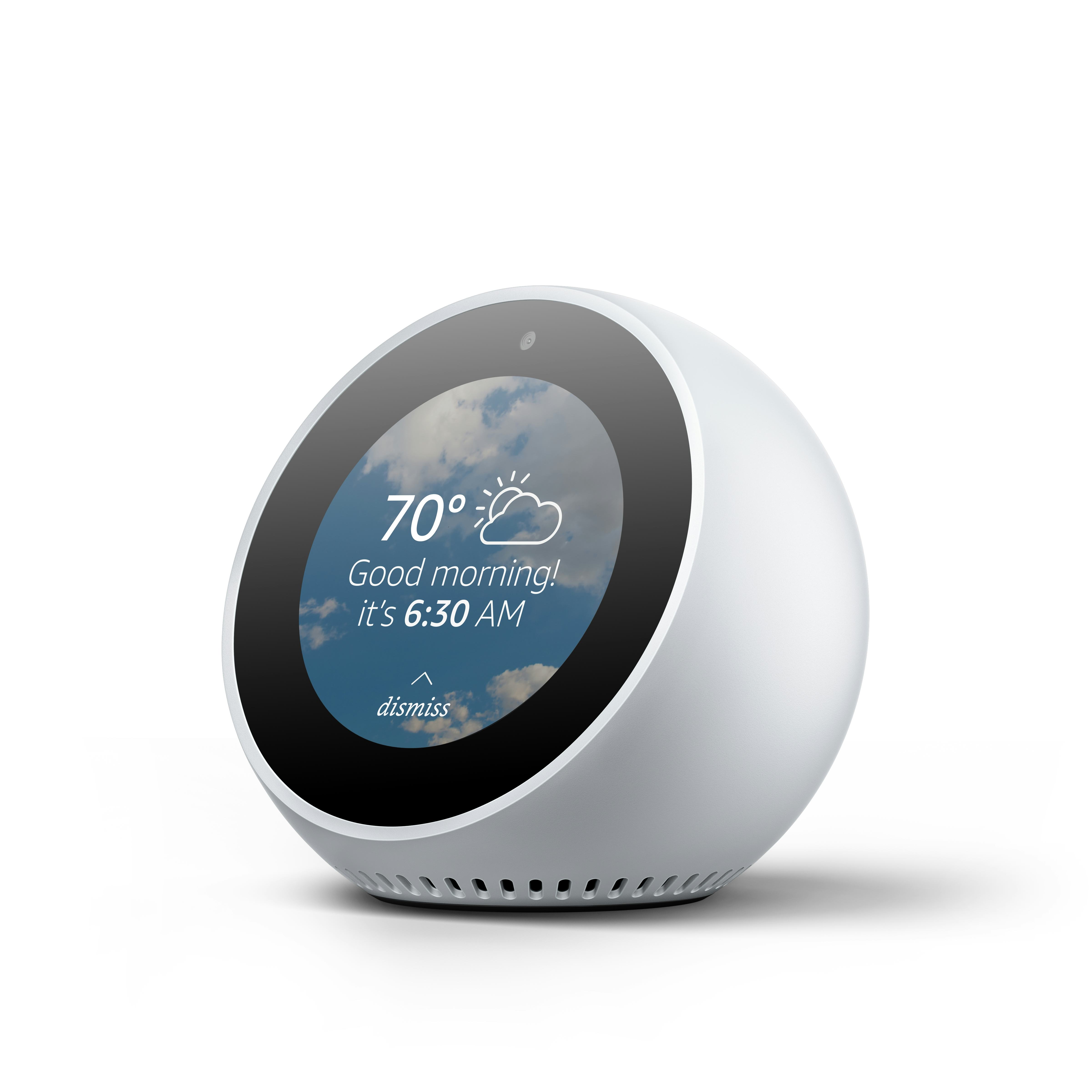 amazon echo spot smart alarm clock