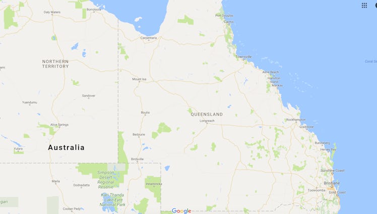 Google Maps Australia Electric Superhighway