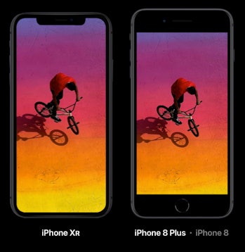 iphone xr 8 plus apple compared