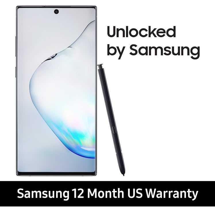 Samsung Galaxy Note 10+ Plus Factory Unlocked Cell Phone with 256GB (U.S. Warranty), Aura Black/ Not...