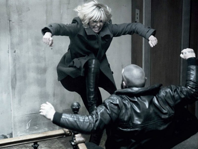 Atomic Blonde's Hallway Fight Scene Was All Charlize Theron