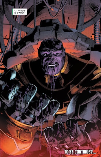 Thanos Comic Infinity War