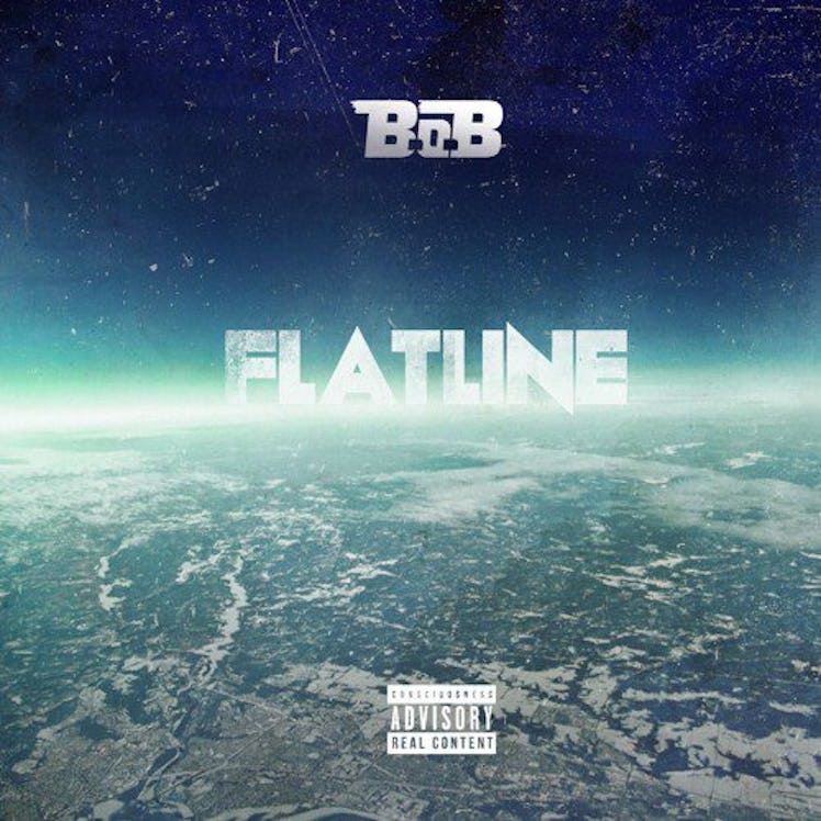 Album cover of B.o.B's album, Flatline