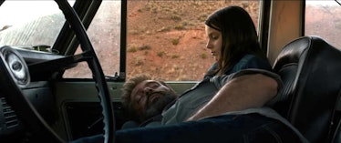 Especially towards the end of 'Logan,' who's taking care of who?
