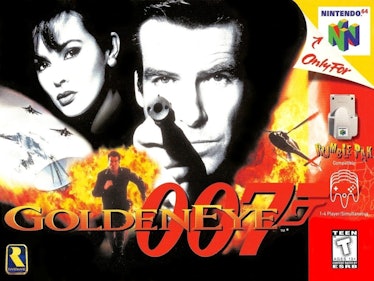 "GoldenEye 007" video game poster