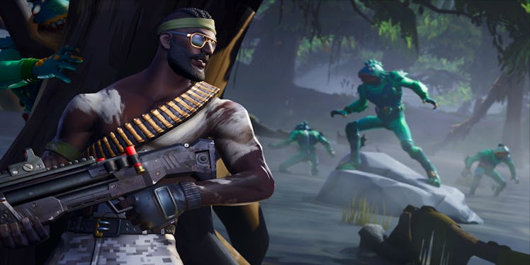 Fortnite loading screen rambo