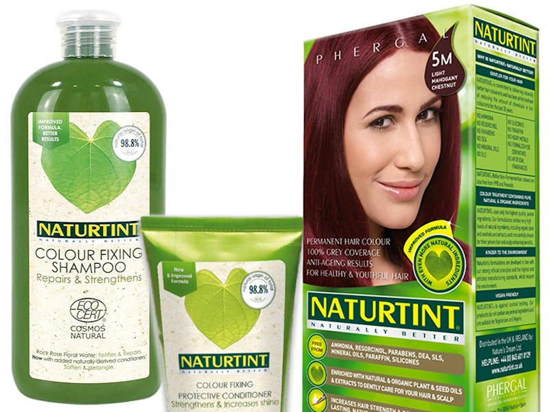 Three products by Naturtint as the best organic hair color