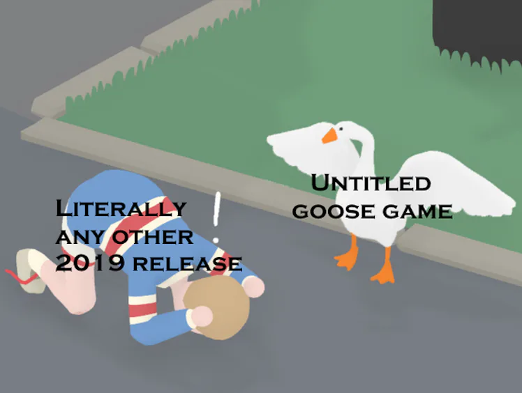 Random Goose What Is 'Untitled Goose Game'? 6 Memes to Explain the Weird New Release