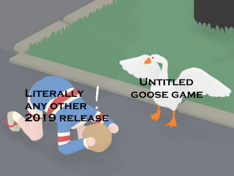 goose game reddit meme