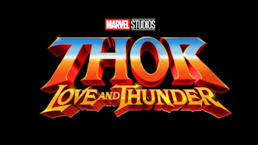 thor love and thunder logo