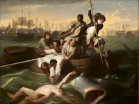 John Singleton Copley's painting called "Watson and the Shark"