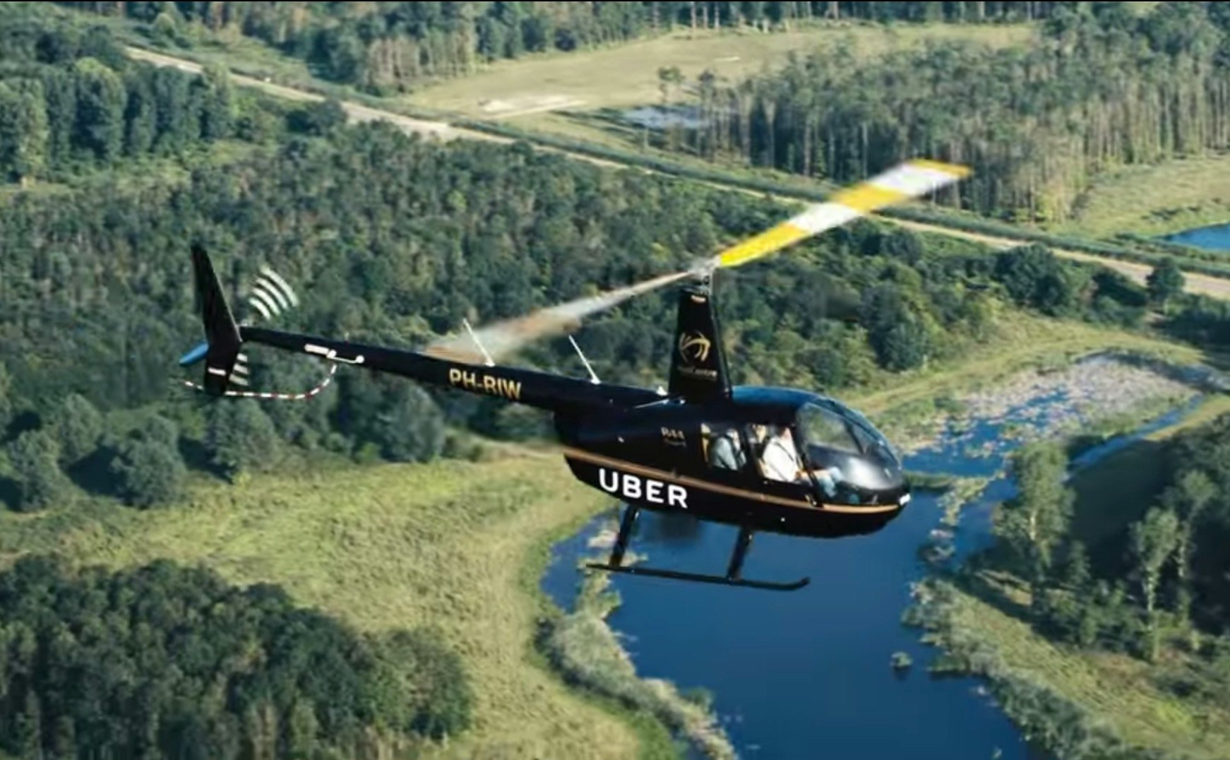 Uber Is Offering Helicopter Rides to the Mysterland Festival in 
