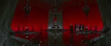 Snoke's throne room is seriously imposing, but he probably wasn't always this grandiose.