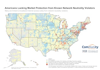 US map ISP