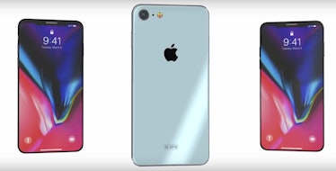 unofficial renders of the iPhone SE 2